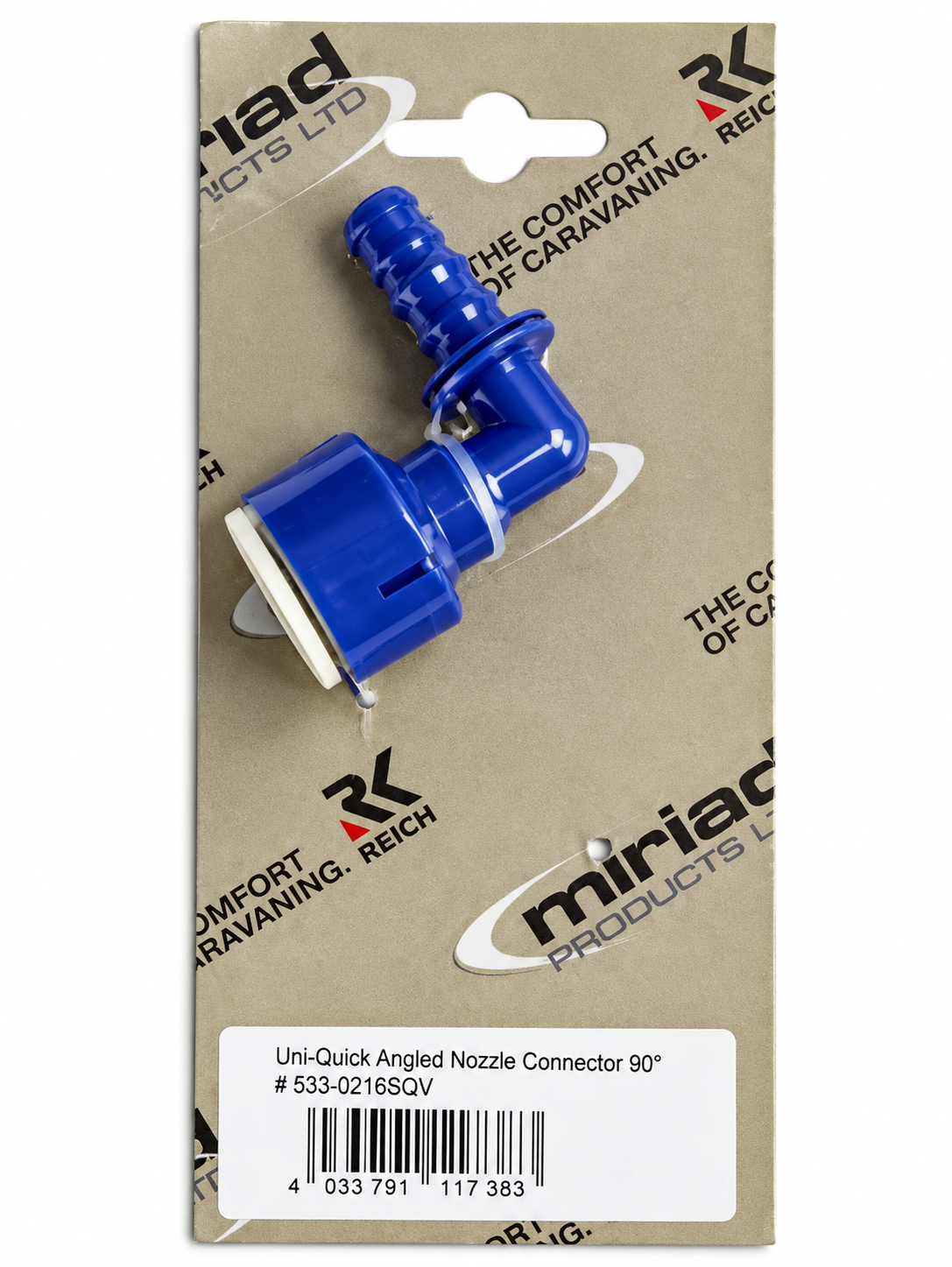 Reich UniQuick Angled Nozzle Connector  533-8231SKM